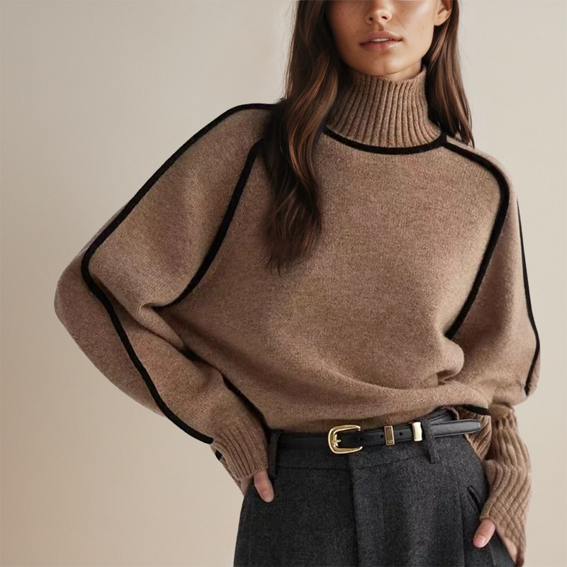 Lara ™️| Damtröja med polokrage