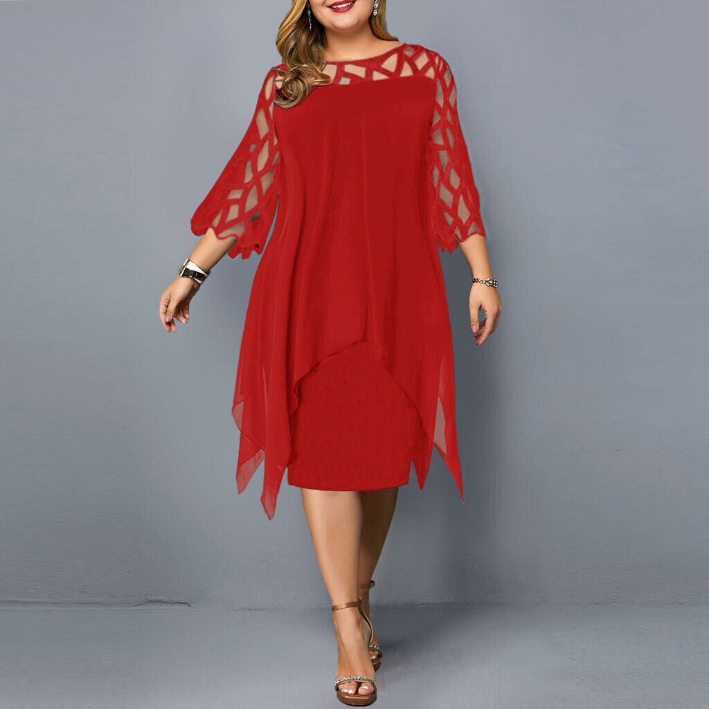Lynza JOSEE | Chic Plus Size Midiklänning