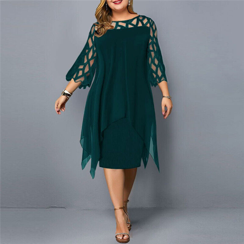 Lynza JOSEE | Chic Plus Size Midiklänning