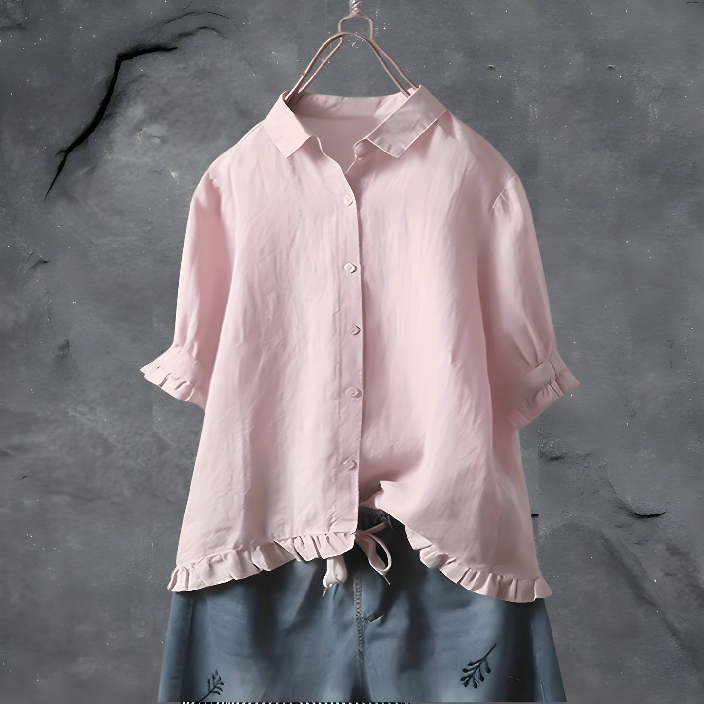 Inge™ |Elegant Blus med Tidlös Klass