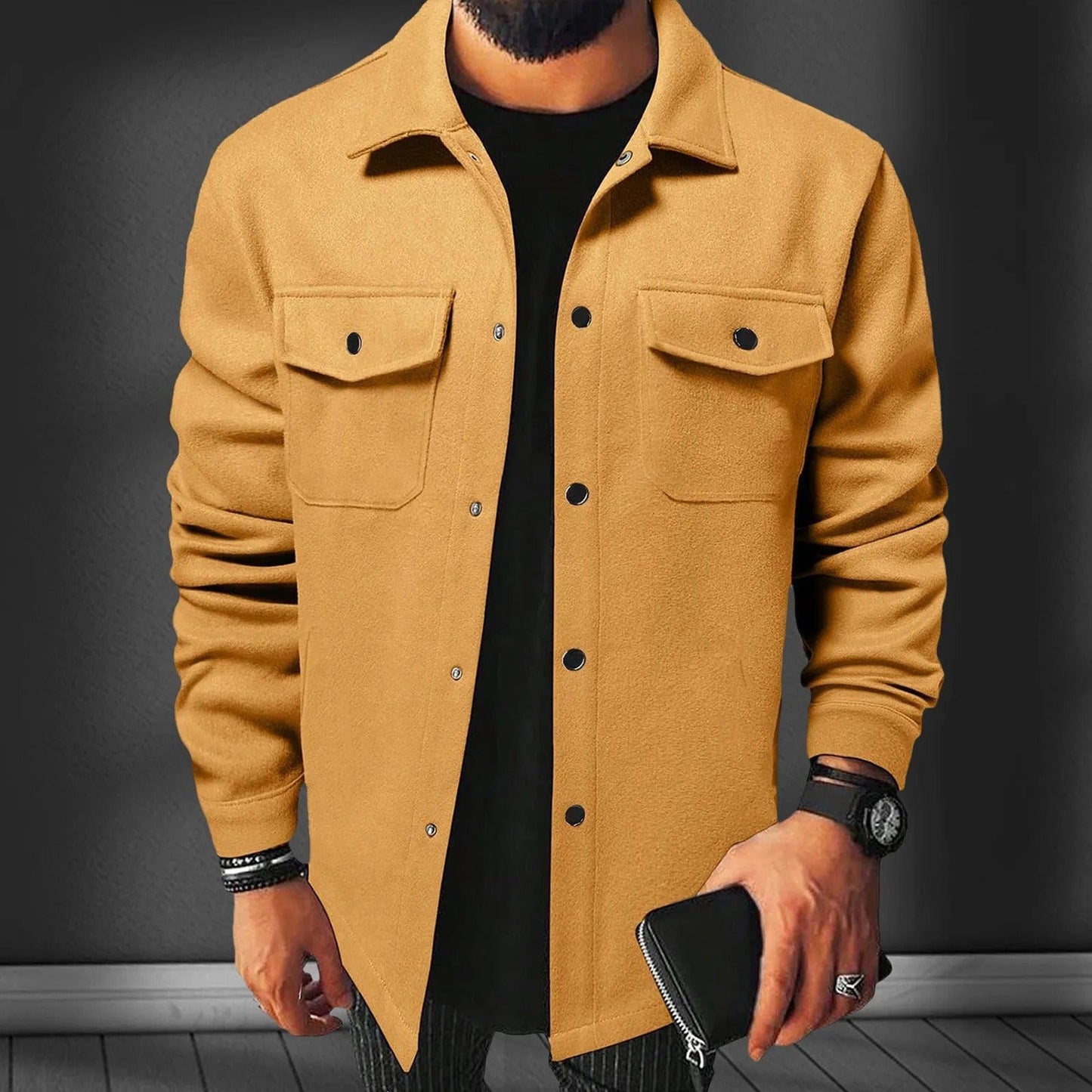 Lynza™ | Tungviktig Flanell-Ull Hybridskjorta