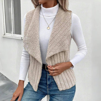 Freja™️|Ensfärgad avslappnad cardigan