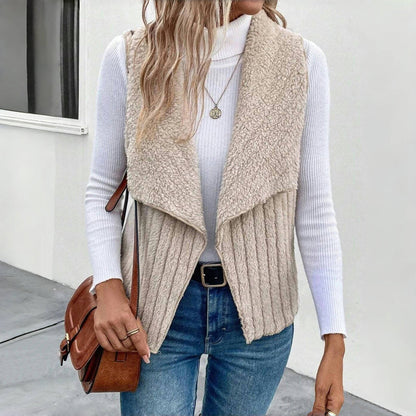 Freja™️|Ensfärgad avslappnad cardigan