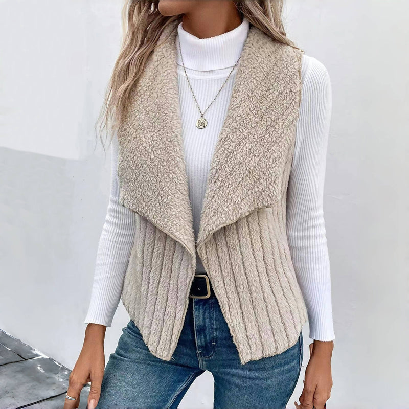 Freja™️|Ensfärgad avslappnad cardigan