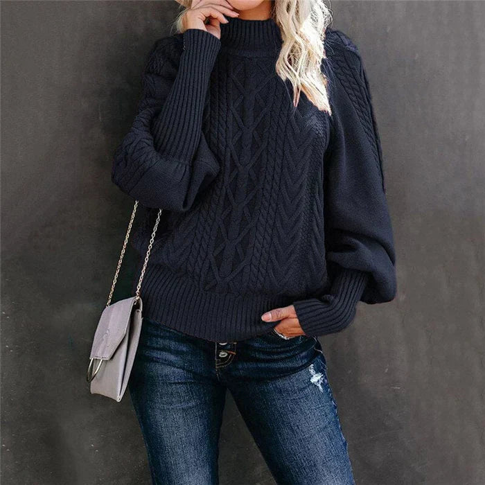 Lynza Morello™ | Flätstickad Polotröja