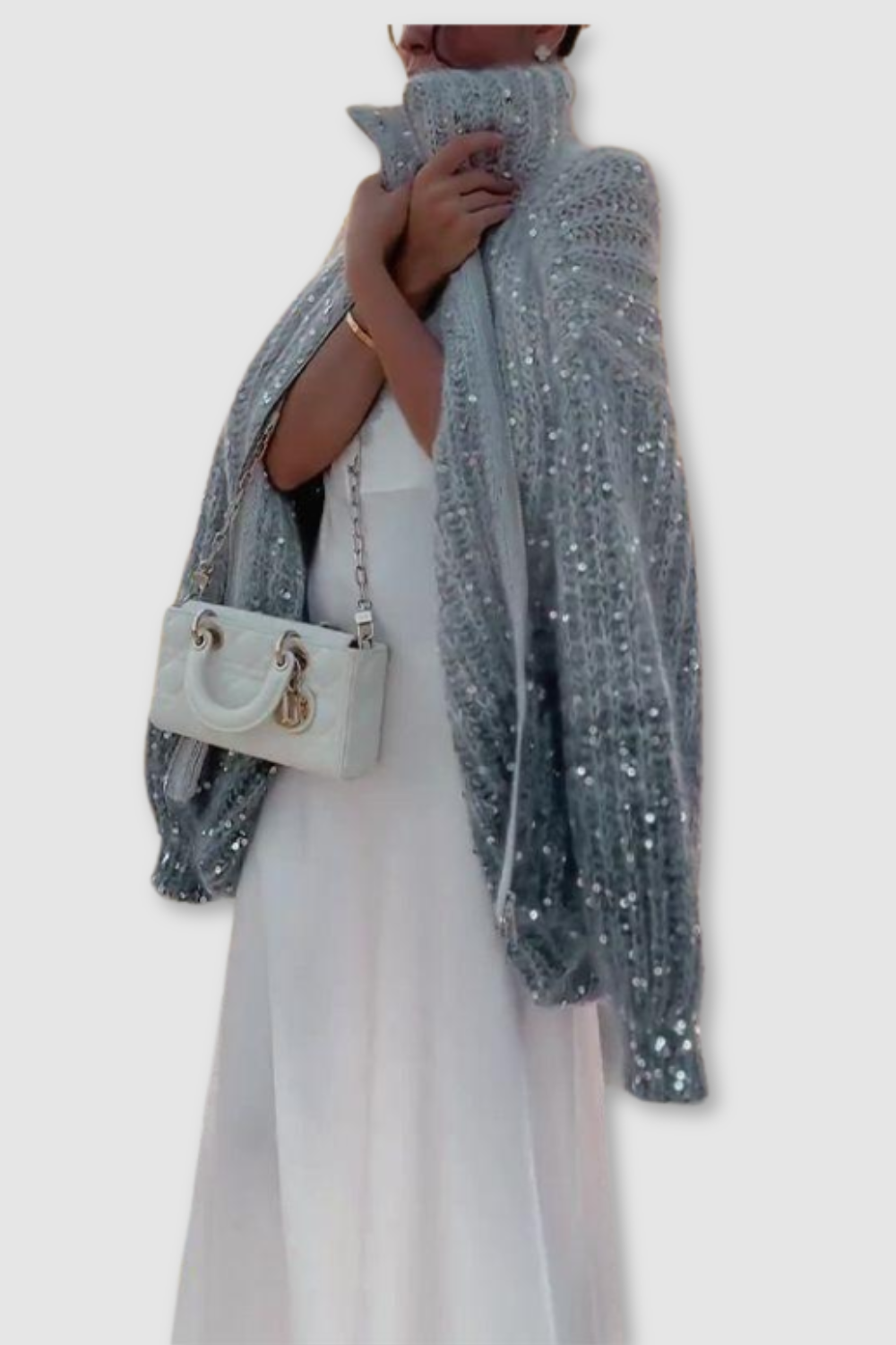 Lynza™ | Glitterstickad Tröja