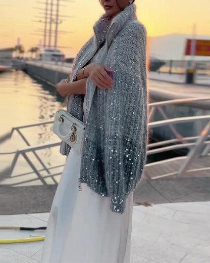 Lynza™ | Glitterstickad Tröja