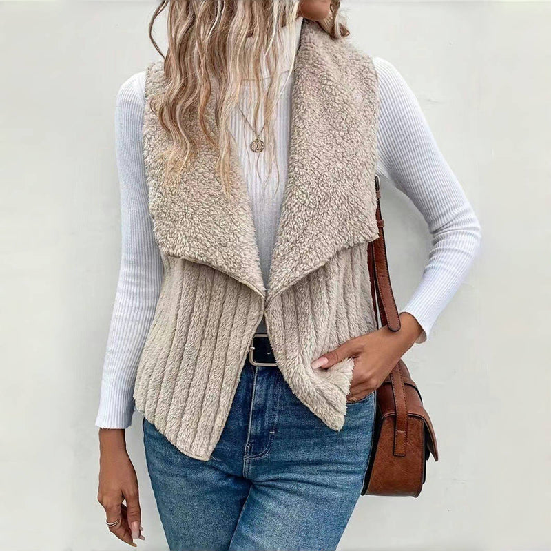 Freja™️|Ensfärgad avslappnad cardigan