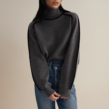 Lara ™️| Damtröja med polokrage