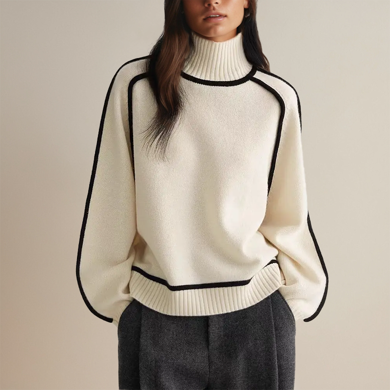 Lara ™️| Damtröja med polokrage