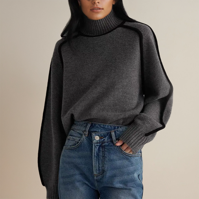 Lara ™️| Damtröja med polokrage