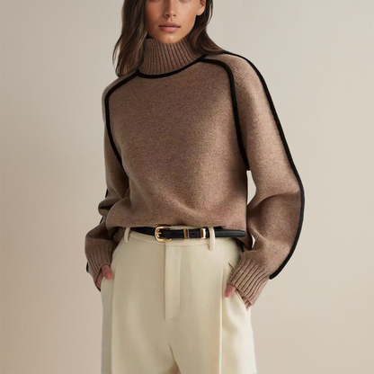 Lara ™️| Damtröja med polokrage