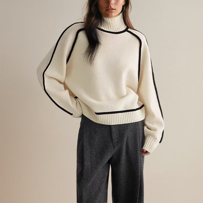 Lara ™️| Damtröja med polokrage