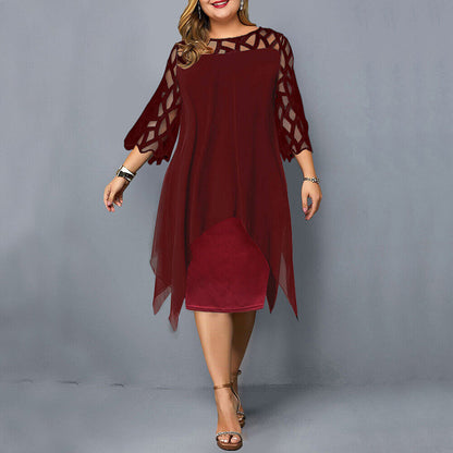 Lynza JOSEE | Chic Plus Size Midiklänning