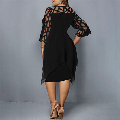 Lynza JOSEE | Chic Plus Size Midiklänning
