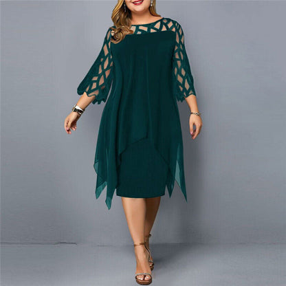 Lynza JOSEE | Chic Plus Size Midiklänning