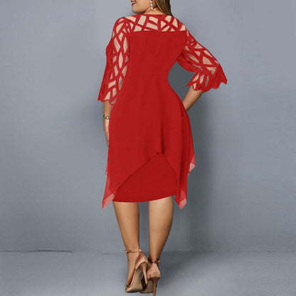 Lynza JOSEE | Chic Plus Size Midiklänning