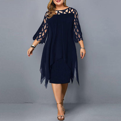 Lynza JOSEE | Chic Plus Size Midiklänning