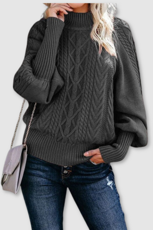 Lynza Morello™ | Flätstickad Polotröja